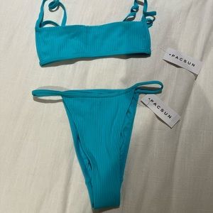 Pacsun Bikini Electric Blue
